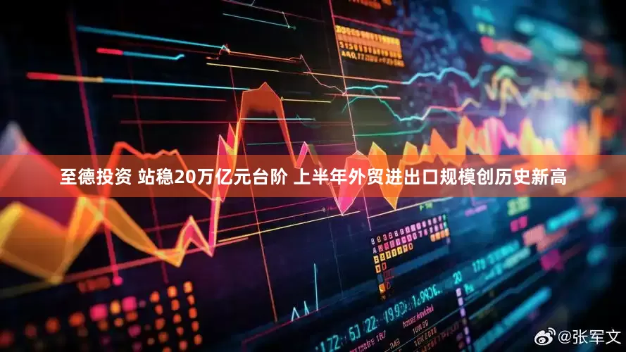 至德投资 站稳20万亿元台阶 上半年外贸进出口规模创历史新高